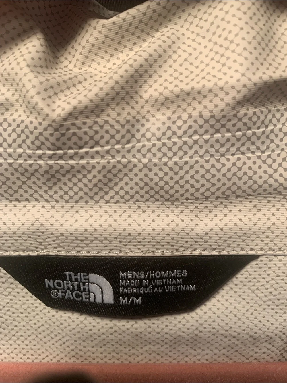 The North Face Men’s DryVent Navy Black Hooded Raincoat - Size M
